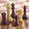 3 3/4" King Staunton Design Boxwood and Rosewood Classic Chess S